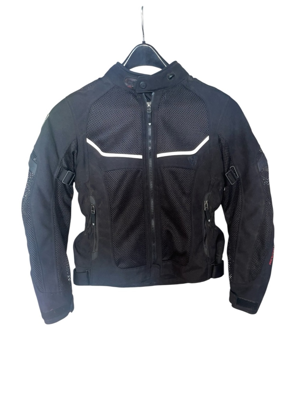 Rev'it ! Tornado Lady Motorcycle Jacket Black  Size 38 RN 109267